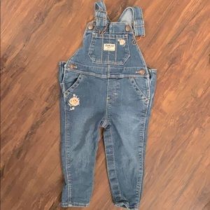 Kids Flower Overalls